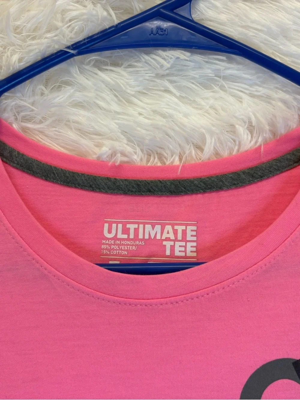 adidas “All Cool” BubbleGum Pink Graphic Tee | Size Large 💗🎀✨ - Picture 8 of 17